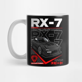 JDM LEGEND MAZDA RX7 FD3S -BLACK Mug